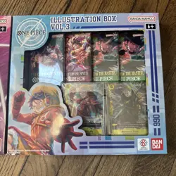 One Piece TCG Illustration Box Volume 3 & 4, English New Sealed - Image 3