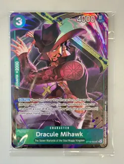 One Piece Dracule Mihawk ST12-003 Illustration Box Vol. 4 Sealed Promo - Image 1