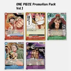 [Sealed ]ONE PIECE Card Game Promotion Pack Vol.1-8 Complete Set Promo JP - Image 2