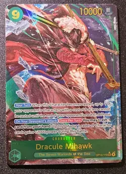 Dracule Mihawk - OP14-119 (Alternate Art) OP14-119 The Azure Sea's Seven Foil - Image 1