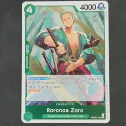 One Piece Roronoa Zoro - PRB02-006 - Premium Booster Vol 2 Foil TCG English - Image 1