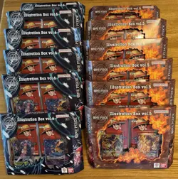 LOT OF 12- One Piece Illustration Box Vol 5 (6) & Vol 6 (6) IB05 + IB06 SEALED - Image 1