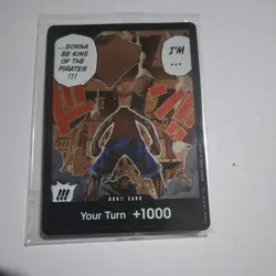 One Piece TCG DON!! Card (Luffy vs. Crocodile) (Devil Fruits Collection Vol. 1) - Image 1