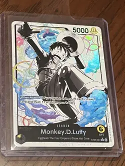 Monkey.D.Luffy (001) (Parallel) ST29-001 Starter Deck 29: Egghead Foil NM (Eng) - Image 1