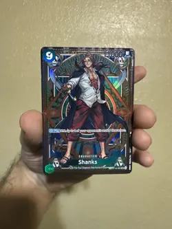 One Piece Shanks (SP) ST16-004 A Fist of Divine Speed Alt Art OP11 - Image 1