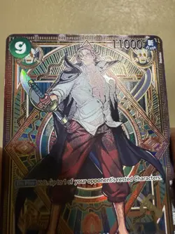 One Piece Shanks (SP) ST16-004 A Fist of Divine Speed Alt Art OP11 - Image 2