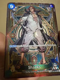One Piece Shanks (SP) ST16-004 A Fist of Divine Speed Alt Art OP11 - Image 3