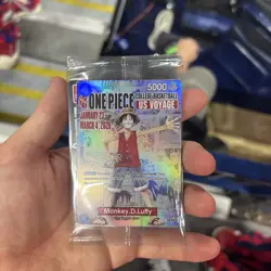 🔥🏀One Piece Monkey.D.Luffy US College Basketball Promo Card *SEALED*🔥🏀 - Image 1