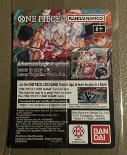 One Piece Monkey D. Luffy US Voyage College Basketball Promo Card * New Sealed - Image 2