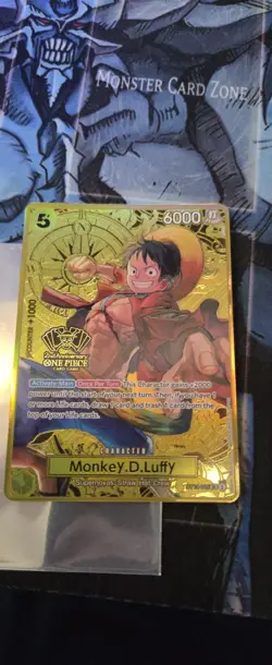 Monkey.D.Luffy (Japanese Version 2nd Anniversary Set) [One Piece Promotion Card - Image 1
