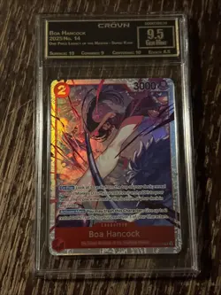 Boa Hancock OP12-014 One Piece Legacy Of The Master Super Rare Foil Mint/NM - Image 1