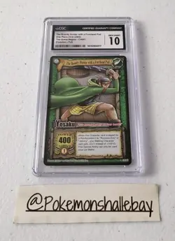 Yosaku, The Bounty Hunter with a Forehead Pad *CGC 10 - GEM MINT* One Piece CCG - Image 1