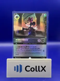 🔥 2025 Disney Lorcana - Minnie Mouse Ghost Hunter Epic Holo 🔥 - Image 1