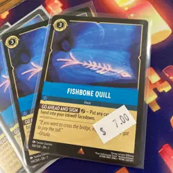 Fishbone Quill First Chapter 4x x4 Disney Lorcana - Image 1