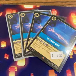 Fishbone Quill First Chapter 4x x4 Disney Lorcana - Image 2