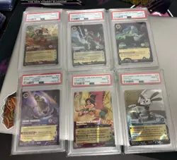 PSA 10 Lorcana 2024 D23 Expo Collection Full Set of 6 Sequential - Image 1