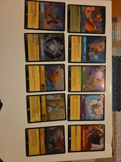 Disney Lorcana Lot Of 30 ( Sr, Rares, Foils) Foils First Picture - Image 1
