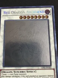 Yugioh Yu-Gi-Oh! Red Dragon Archfiend GFP2-EN182 1st Edition Ghost Rare NM - Image 2