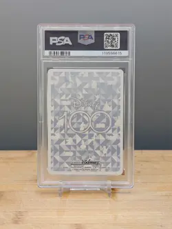 2023 Weiss Schwarz Disney 100 Stuffed Bear Pooh Stamp #004SP PSA 10 - Image 2