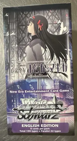 Weiss Schwarz Madoka Magica Rebellion English Booster Box Factory Sealed - Image 1