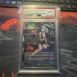 PSA 10 Weiss Schwarz JPN Azur Lane 110 Essex Gold Signature SP - Image 1