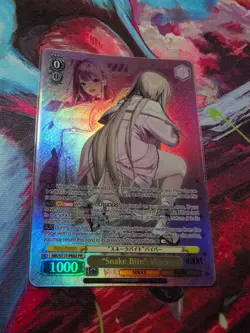 Weiss Schwarz Goddess of Victory Nikke S117-PE02 PR "Snake Bite" Viper Promo ENG - Image 1