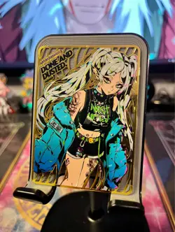 Goddess Story Metal Card Rare Anime Waifu Frieren - Image 2