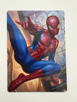 Sensational Spider-Man Art Series MTG Magic the Gathering Card NM Near Mint SPM - Image 1