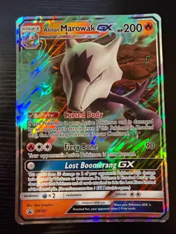 Alolan Marowak GX SM187 Jumbo Cards Holo - Image 1