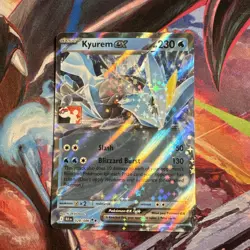 Kyurem Ex Pokemon Prize Pack Series 8 Promo Pokemon Card MINT BLK 028/086 - Image 1