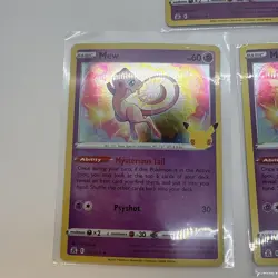 ✨3 Pokemon Celebrations Set! Mew 011/025 Holo Rare Card! Near Mint - Mint! ✨ - Image 3