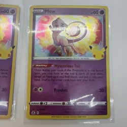 ✨3 Pokemon Celebrations Set! Mew 011/025 Holo Rare Card! Near Mint - Mint! ✨ - Image 4