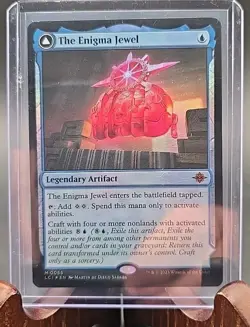 The Enigma Jewel The Lost Caverns of Ixalan MTG Foil Moderately Played - Image 3