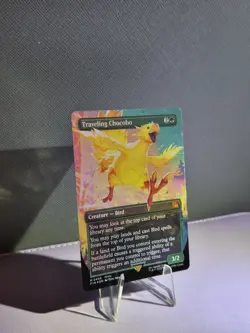 Traveling Chocobo (Borderless) Final Fantasy Foil - Image 3