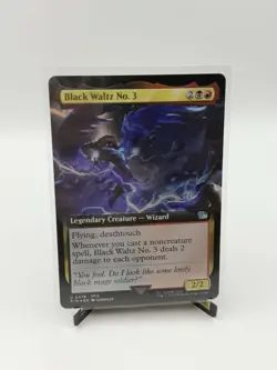 Black Waltz No. 3 - #478 Foil (Extended Art) Final Fantasy - Mtg - Image 1