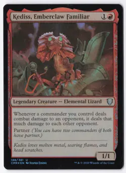 Kediss, Emberclaw Familiar Foil U Commander Legends 188 NM - Image 1
