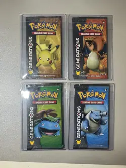 Pokemon XY Generations Booster Pack 20th Anniversary Full Art Set *SEALED* - Image 1