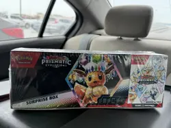 Pokemon Prismatic Evolutions Sam’s Club Exclusive Surprise Box + Booster Bundle - Image 1