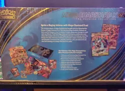 Pokemon TCG Mega Charizard X ex Ultra Premium Collection Box Factory Sealed New - Image 3