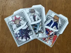 Yugioh! 2025 Mega-Pack Tin Dividers - Yugi, Joey, Kaiba - Unsealed - Image 1