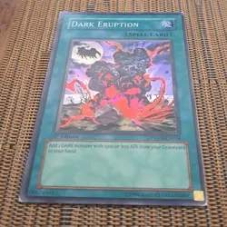 1996 Yu-Gi-Oh! 1st Edition Dark Eruption Super Rare PTDN-EN054 - Image 4