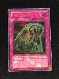 YUGIOH LIFE EQUALIZER EOJ-EN049 1ST ULTIMATE LIGHT PLAY - Image 1