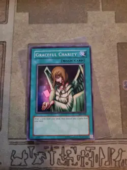 YUGIOH GRACEFUL CHARITY SDP-040 SUPER UNLIMITED ED LP 1996 - Image 5