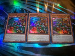 3x Tellusion the Magna Warrior 1st Edition Super Rare BPRO-EN004 Yu-Gi-Oh! - Image 1