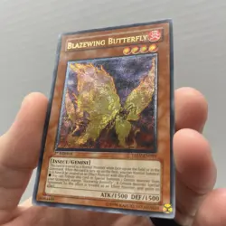 USA Seller Yugioh Blazewing Butterfly TAEV-EN089 1st Edition Ultimate Rare - Image 2