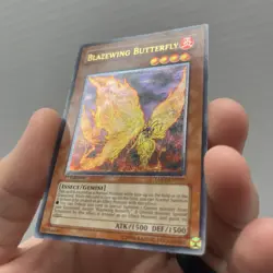 USA Seller Yugioh Blazewing Butterfly TAEV-EN089 1st Edition Ultimate Rare - Image 3