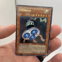 Yugioh UFOroid CRV-EN010 Ultimate Rare 1st Edition - Image 1