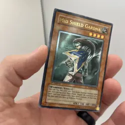 YUGIOH! EURO PRINT Mid Shield Gardna TLM-EN024 Ultimate Rare 1st Edition - Image 2