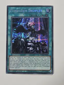 Yu-Gi-Oh Forbidden Droplet - MP22-EN254 - Secret Rare 1st Edition NM Pack Fresh - Image 1