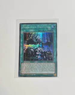 Yu-Gi-Oh! Forbidden Droplet #MP22-EN254 1st Edition Prismatic Secret Rare (NM) - Image 1